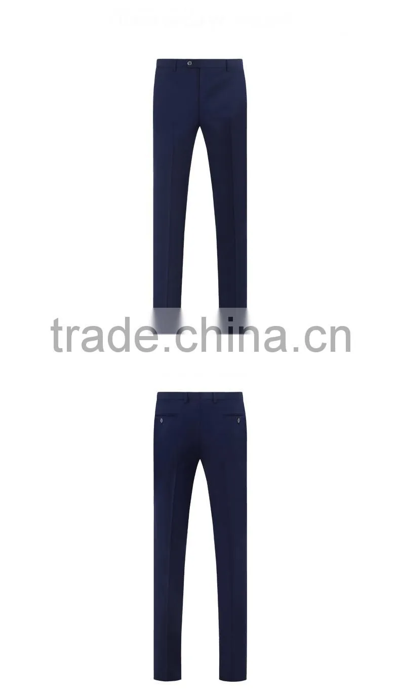 High Quality Custom Men'S Brand Business Suit Mannequin Wool 2 Button For Men