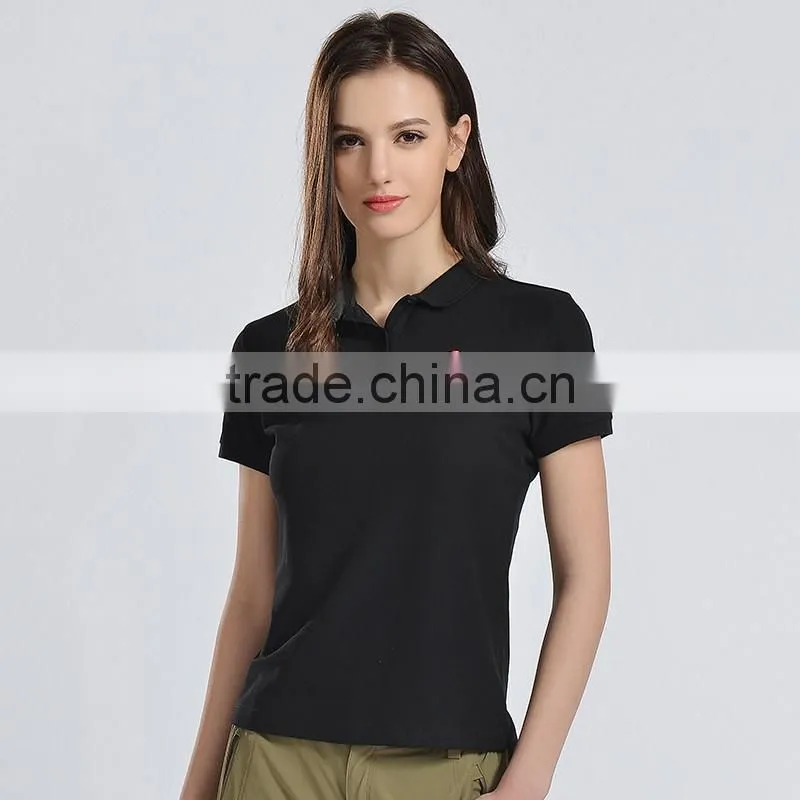 fashionable lapel couple t-shirt