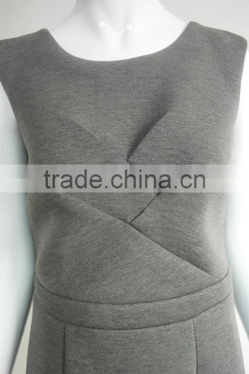 Fashion women neoprene knit dress