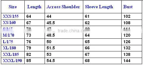 high quality men's winter windproof/waterproof jacket 2014