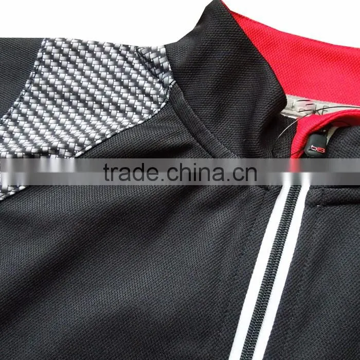 Top sale cheap dry fit sublimated short sleeve cycling jersey custom