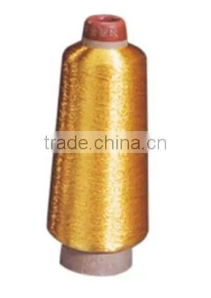 Metallic embroidery thread yarn