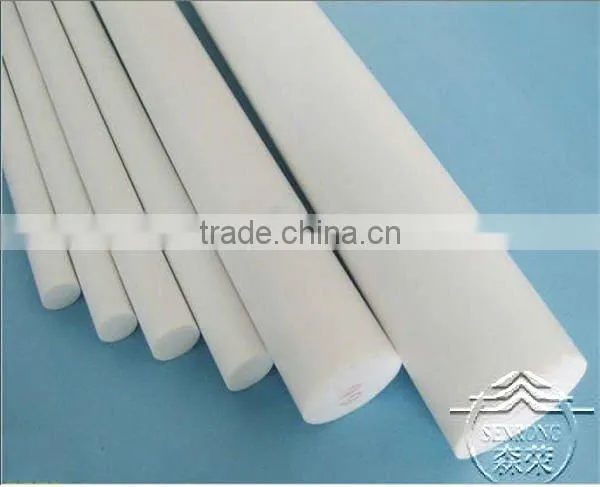 white Virgin ptfe rod