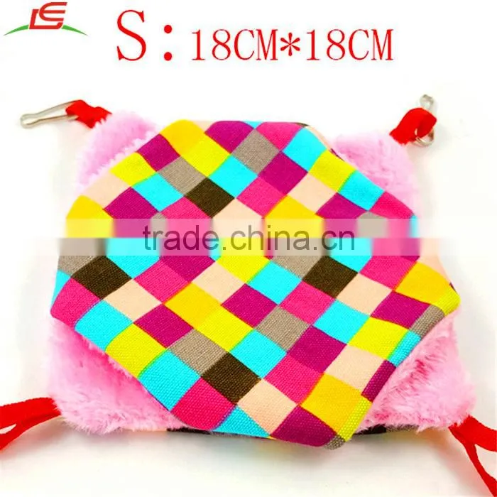 Double deck Sleeping Bed Soft Plush Hammock Nest For Pet Dog Cat