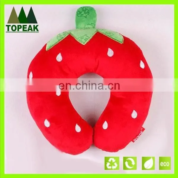 Cheap animal plush toy baby U shape animal plush pillow Travel neck pillow