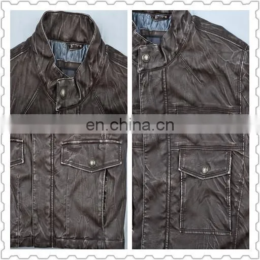 lastest fashion diamond thin quilted stylish men long leather coat