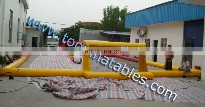 water park equipment adult sliding toy, inflatable floating climbing