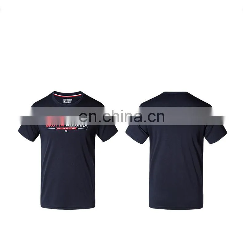 Euro Custom Customized T-shirts Poly Polyester Cotton T Shirts TShirts Tee Shirts Crew O V Upper Neck Short Sleeve Apparels