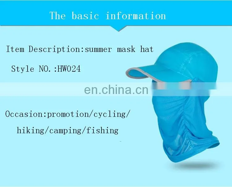 Outdoor Sports Balaclava Mask Windproof Full Face Neck Cycling Mask Breathable Quick-drying Hat