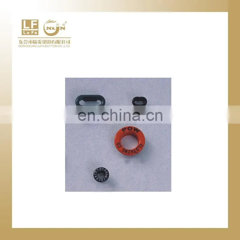 enameled eyelets