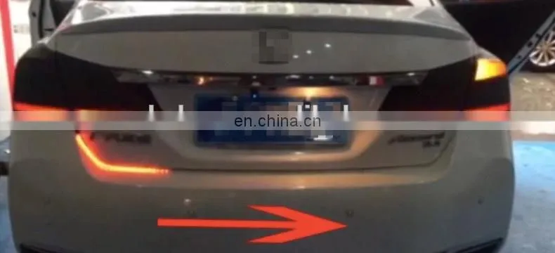 2017 new arrival Car Rear Tail Box Lights Flow Turn Signal Brake LED Lamp Strip Waterproof