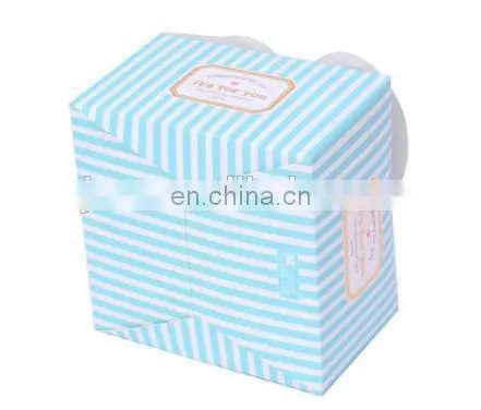 2015 heart shape foldable sweet paper packaging box for chocolate