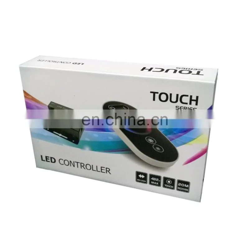 Alibaba RF touch panel remote 3 channels 3ch RGB led controller