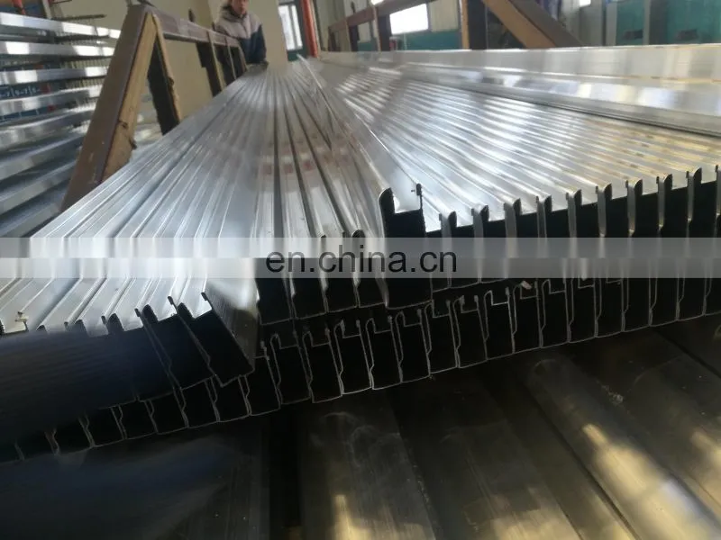 6063 6061 Aluminium Extrusion Alloy Profiles Aluminium Rail For Sliding Glass Door Factory Directly Supply