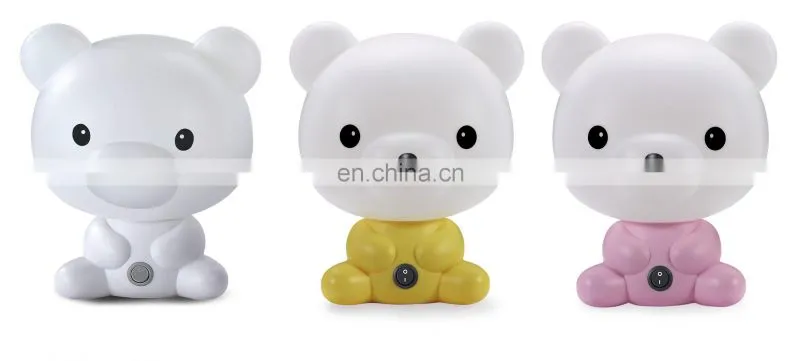 US/EU plug night sleeping lamp baby room Panda/Rabbit/Dog/Bear cartoon light kids bed lamp for gifts