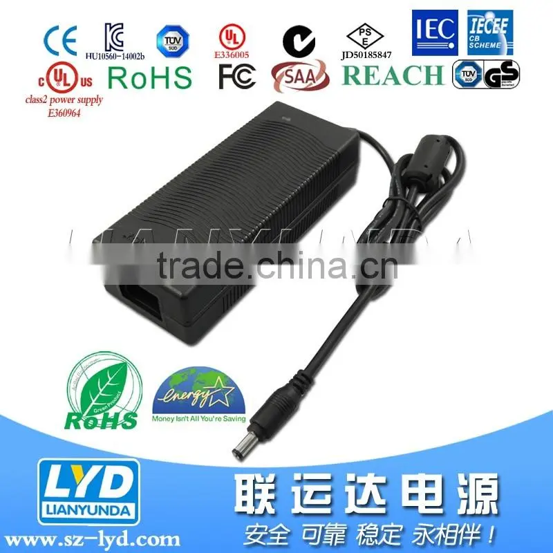 Single output 301 - 400W ac dc switching power supply 24v 15a power adapter with CE ROHS FCC
