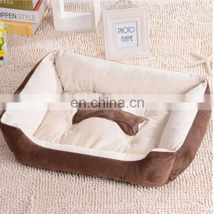 Manufacture Square Lucxury Pet Travel Dog Bed Car Hot Selling