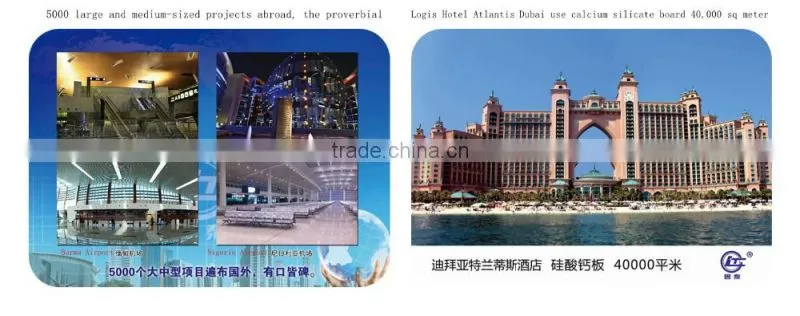 LUTAI A class decorative material 100% non-asbestos fiber cement board