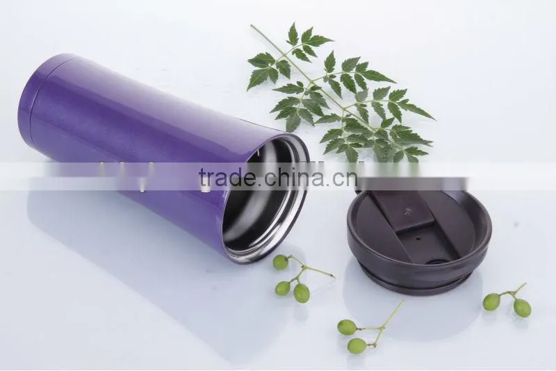 500ml new product double wall stainless steel wholesale tumbler with leakproof lid