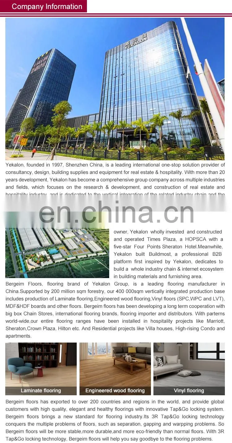 New Top Selling High Quality cheap color hdf super high gloss middle embossed ac4 Laminate Flooring price board