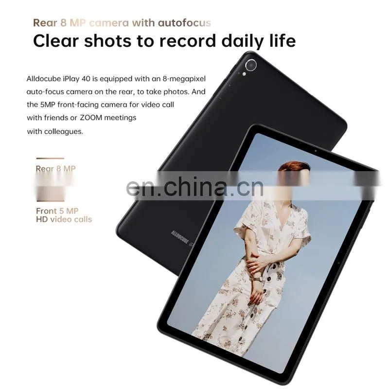 ALLDOCUBE iPlay 40 10.4 inch 4G LTE Call Tablet PC 2K Screen 8GB RAM+128GB ROMSpreadtrum T618 Android 10 Dual WiFi Tablet PC