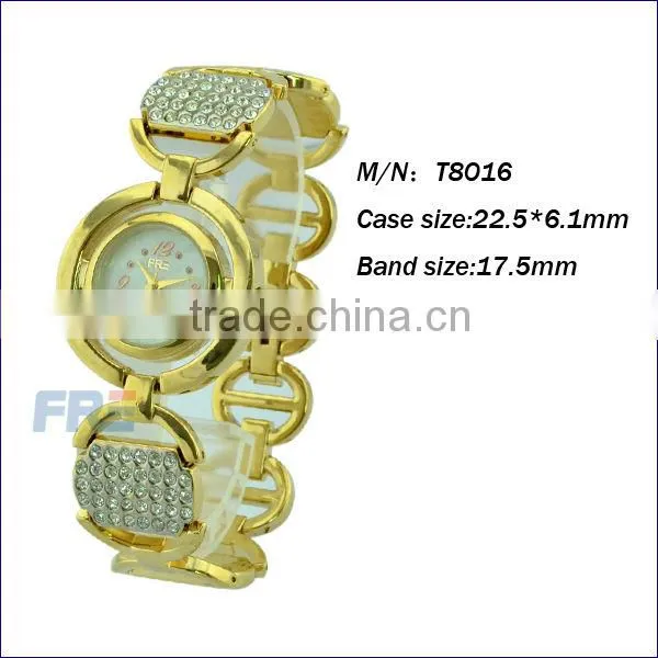 watches for women copper watch geneva quartz watches japan movt (T8016)