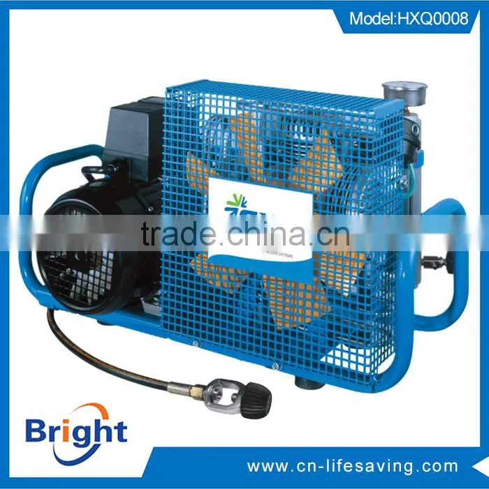 2015 new product scuba diving breathing air compressor manufacture hot sale