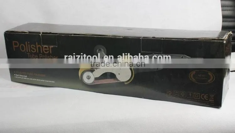 220V Handheld Tupe Belt Grinder For Stainless Steel Grinding