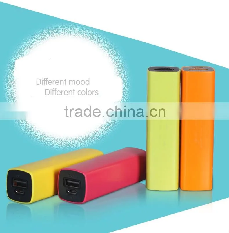 Factory directly supply mobile power bank power bank 2600mah portable mobile power bank for samsung galaxy note 3
