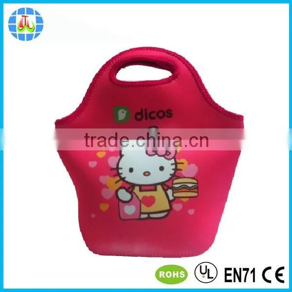 colorful dot whole foods lunch bag with factory price