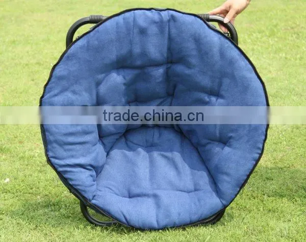 Walmart supplier folding moon chair for outdoor and indoor