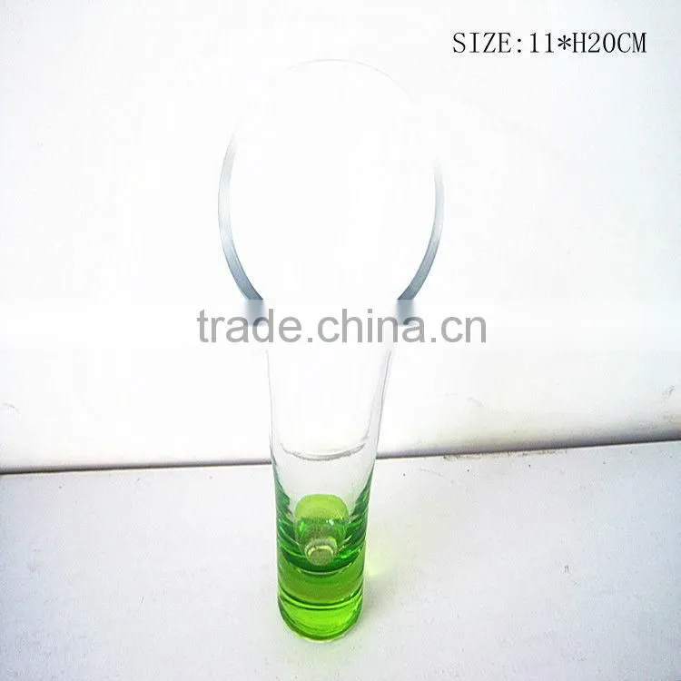 flower glass vase frosted glass vase glass bottle flower vase