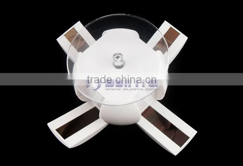 Red Yellow Green Shell LED Indicate Solar Power Product Counter Show Stand