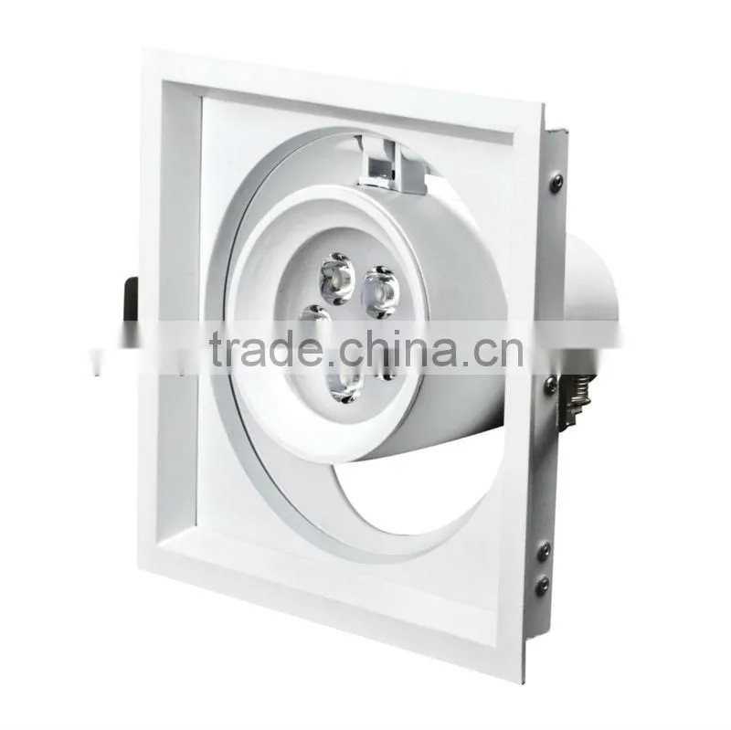 White Cover Recessed modern led ceiling light