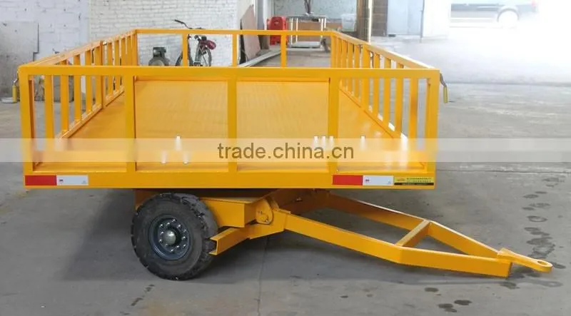Transport flatbed trailer