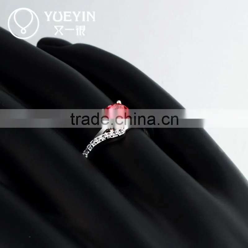Latest design Lekani mix colour 925 sterling silver plated rings