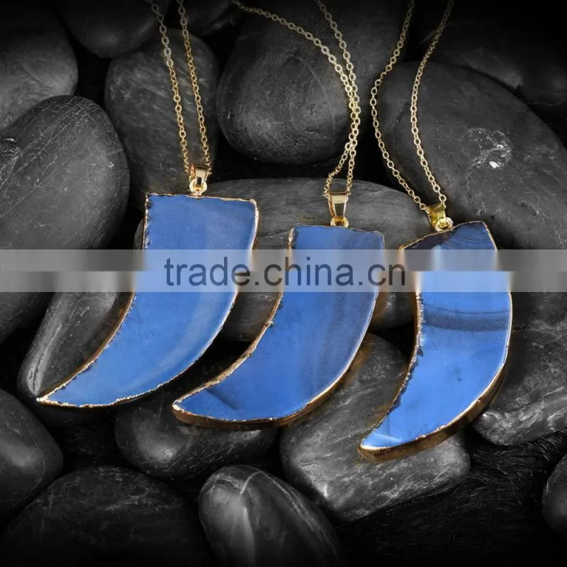 Direct sale cool blue rhinestone necklace