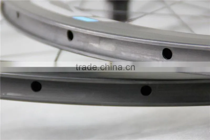 23mm width U shape 50mm carbon clincher wheels 700c road bike carbon wheelset clincher 50mm