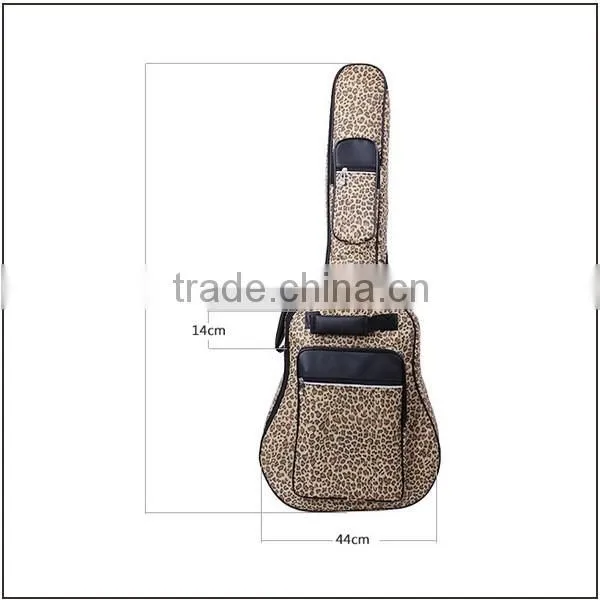 Velvet Padding Inerior leopard print Guitar Case/Hard shell Guitar Case