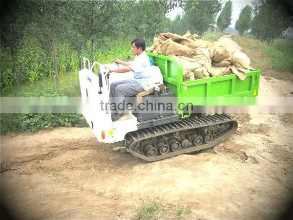 Tracked Dumper Truck for sale,53hp,load 2280kgs,Hydrostatic Transmission with CE