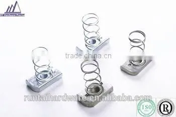 stainless steel strut nut channel spring nut