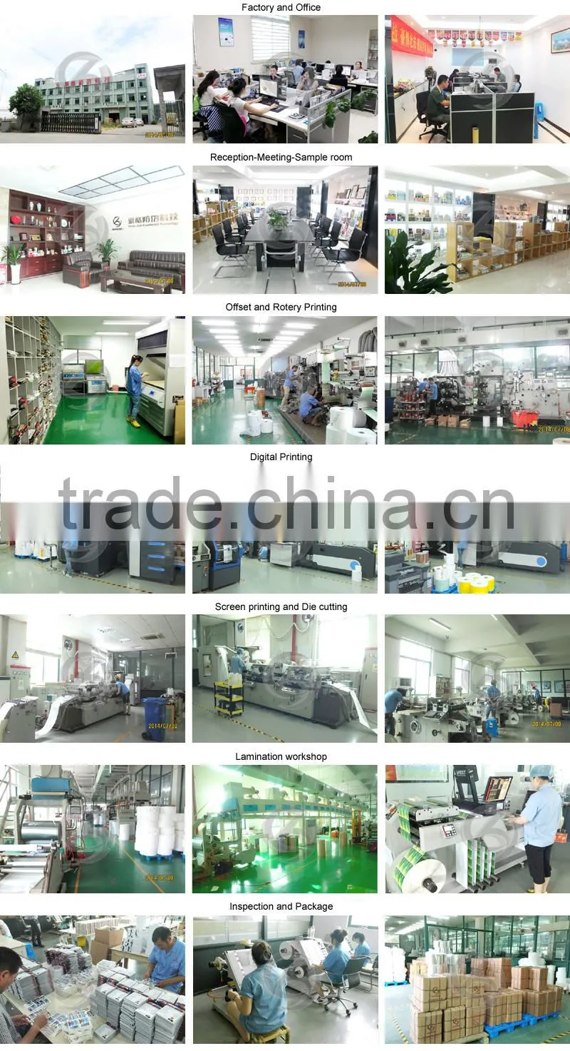 Custom anti-fake PET 3D hologram label sticker printing