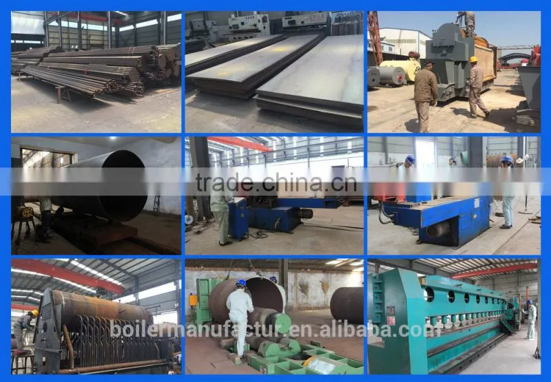 2015 New industrial horizontal Fire and Water tube coal fired steam boilers