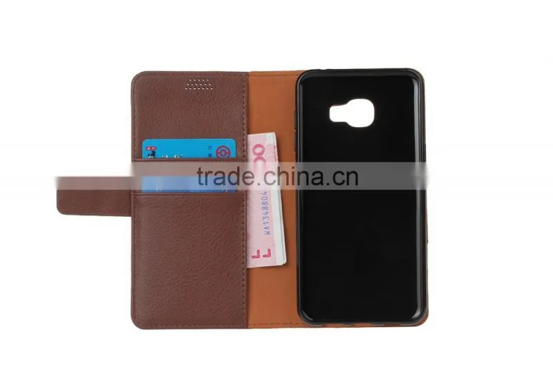 Luxury MMT PU Leather Case with Card Slot for Samsung C5 Litchi Grain Anti Shock Holder Frame Flip Wallet Case for Samsung C5