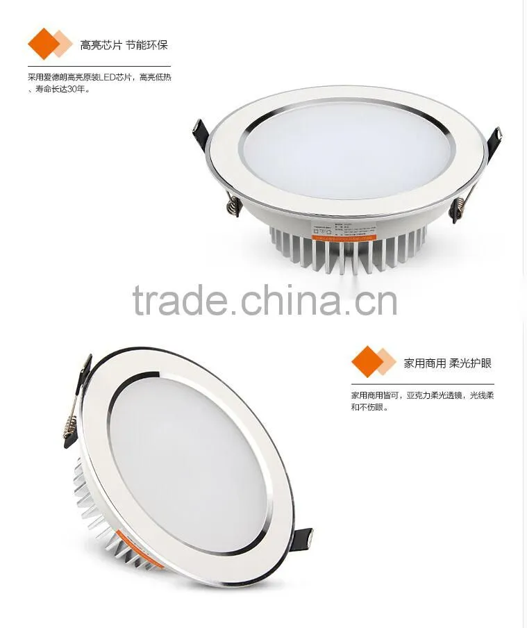 Factory Sell Dimmable LED Downlights 3w 5w 7W 9W 12w SMD 5630 LED Ceiling Lamp Spot Lights