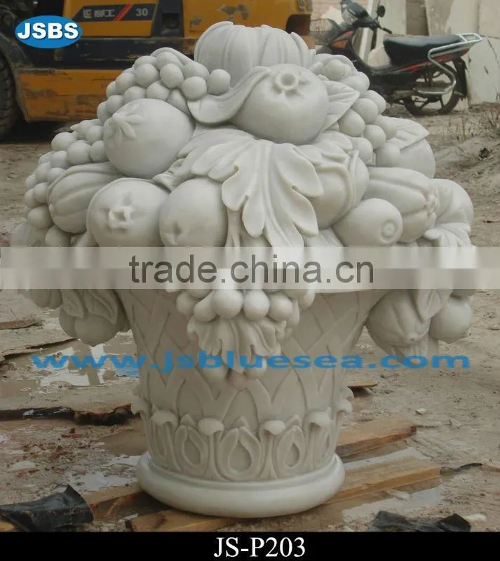 2012 Travertine Flower Pots