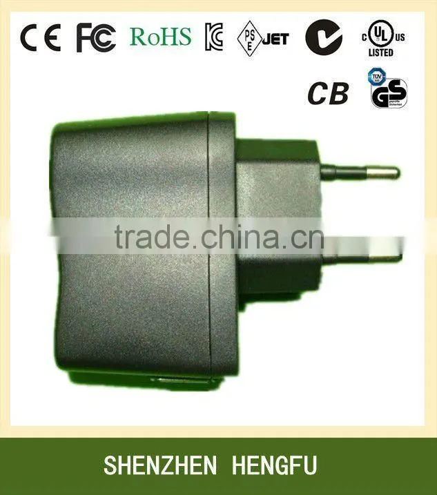 Universal 5V 1000mA USB Charger