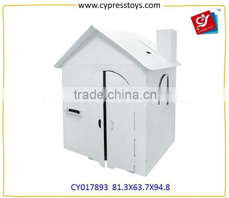 High Quality Kids Home Puzzle Foldable Paper House Kid