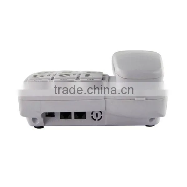 fix line wireless basic function analog telephone set