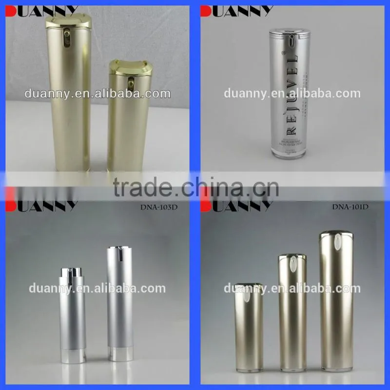 New Style Square Acrylic Cosmetic Pckaging Airless Bottle And Cream Jar With Plastic Spray,Cosmetic Airless Spray Bottles